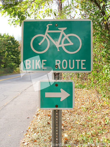 Image of bike route