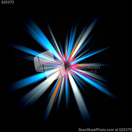 Image of Abstract Burst