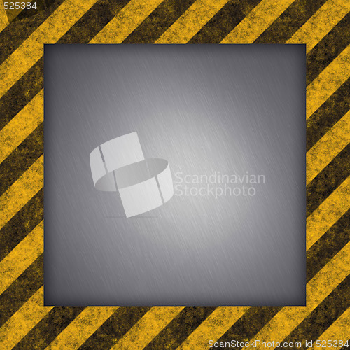 Image of Hazard Stripes Frame