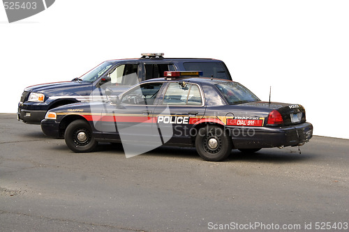 Image of Police Vehicles