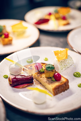 Image of Gourmet and luxury food concept