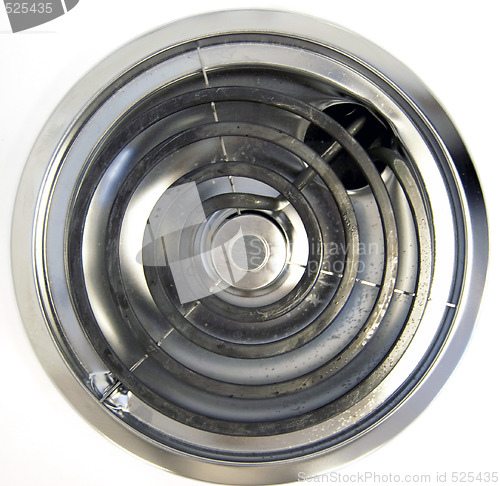 Image of electric stove burner