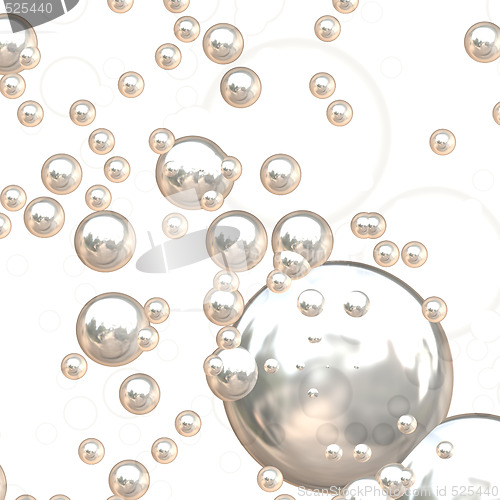 Image of 3D Chrome Bubbles