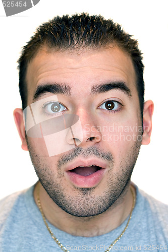 Image of Surprised Man