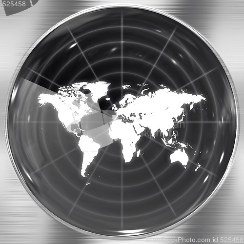 Image of World Radar Screen