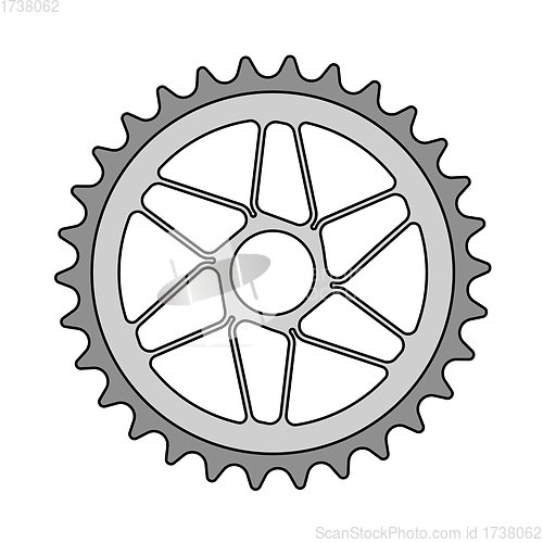 Image of Bike Gear Star Icon