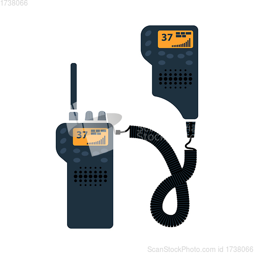 Image of Police Radio Icon