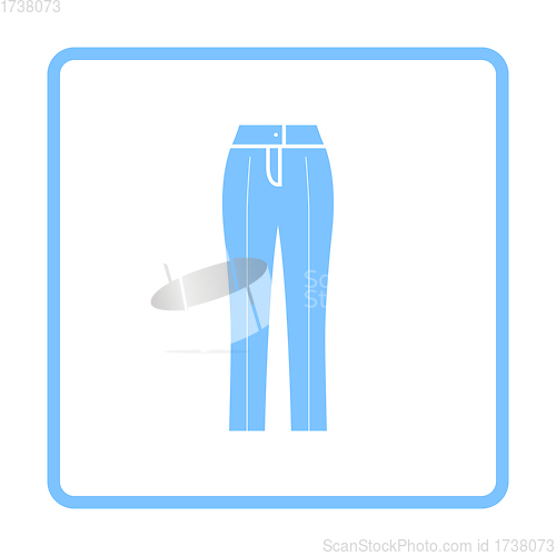 Image of Business Woman Trousers Icon