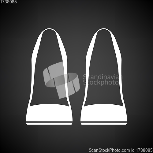 Image of Business Woman Shoes Icon
