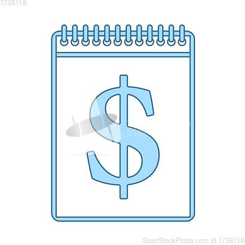 Image of Dollar Calendar Icon