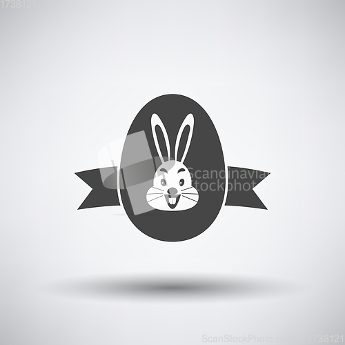 Image of Easter Egg With Ribbon Icon