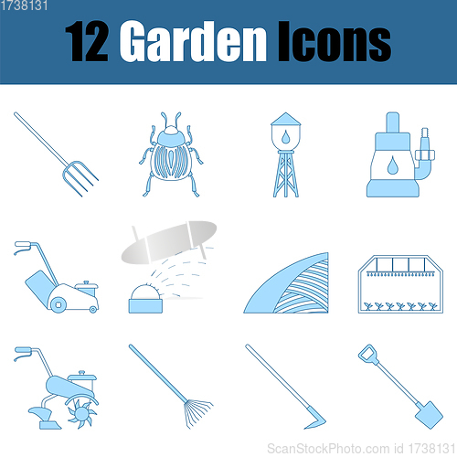 Image of Garden Icon Set