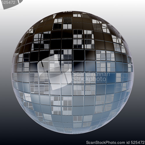 Image of Chrome 3D Sphere