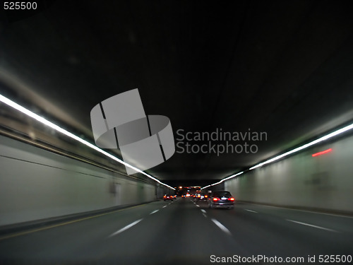 Image of Tunnel at Night