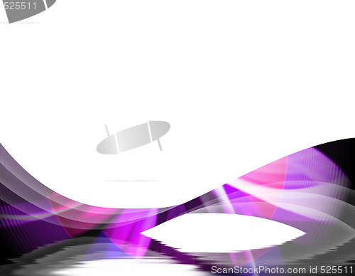 Image of Abstract Purple Swirl