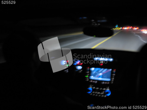 Image of Night Driving Light Trails