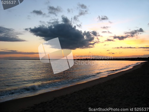 Image of New England Beach Sunset