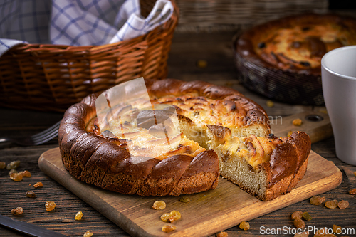 Image of Homemade golden sweet bread