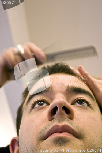 Image of Getting a Haircut