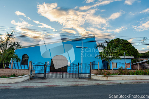 Image of Small church Iglesia de Colorado is a church in Costa Rica.