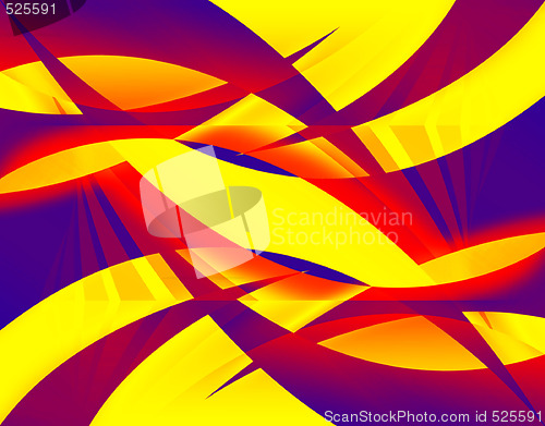 Image of Abstract Swooshes