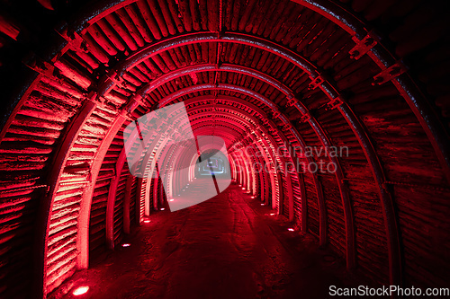 Image of Underground Catedral de Sal (Salt Cathedral) of Zipaquira, Colombia.