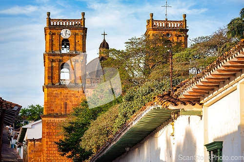 Image of Parish Church of the Immaculate Conception in Barichara, Santander department Colombia