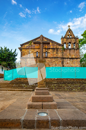 Image of Santa Barbara Chapel - Capilla de Santa Barbara, Barichara, Colombia