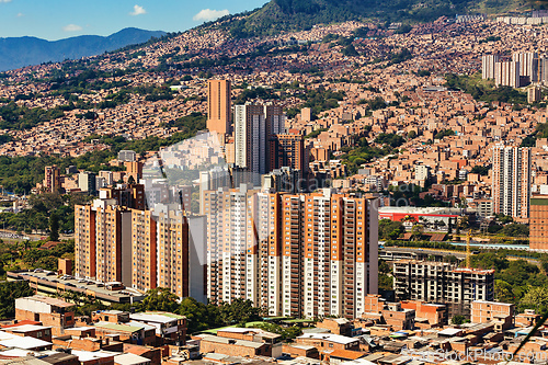 Image of Copacabana, suburb of Medellin. Town and municipality in the Colombian department of Antioquia. Colombia