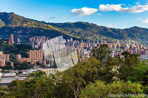 Image of Medellin cityscape. Capital of the Colombian department of Antioquia. Colombia