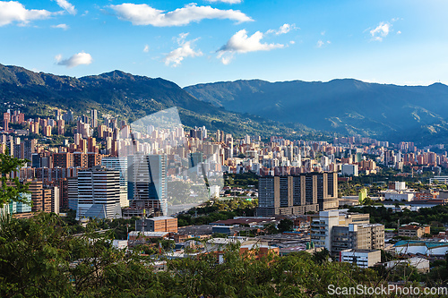 Image of Medellin cityscape. Capital of the Colombian department of Antioquia. Colombia