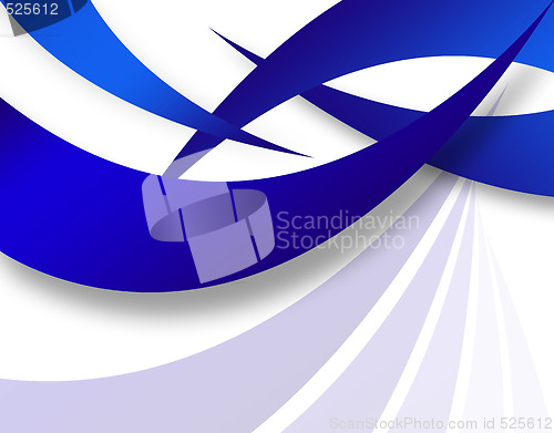 Image of Abstract Swoosh Layout
