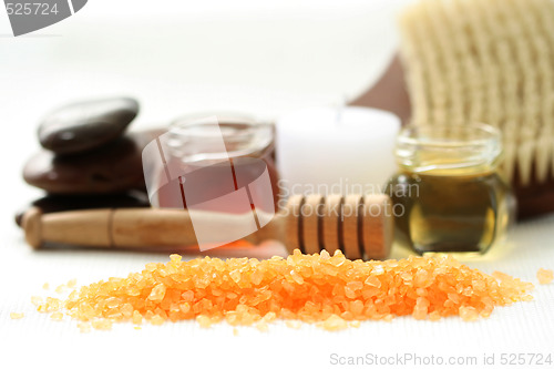Image of honey bath time