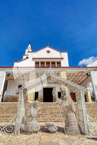 Image of Monserrate Sanctuary is a Catholic shrine in Bogota, Colombia.