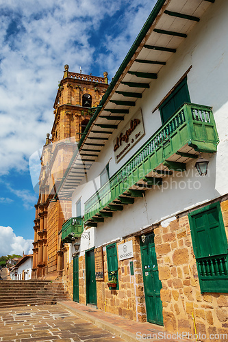 Image of Parish Church of the Immaculate Conception in Barichara, Santander department Colombia