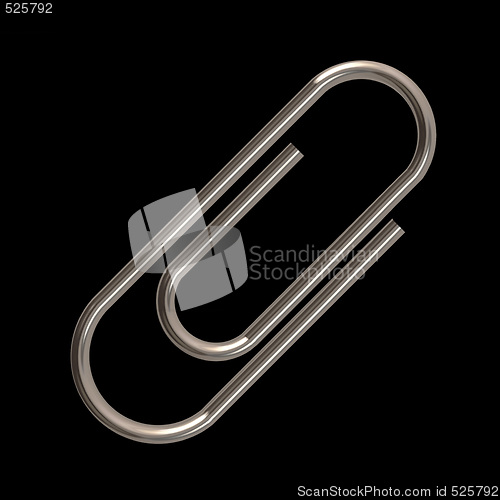 Image of Chrome Paper Clip