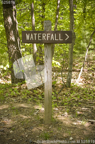 Image of Waterfall Sign