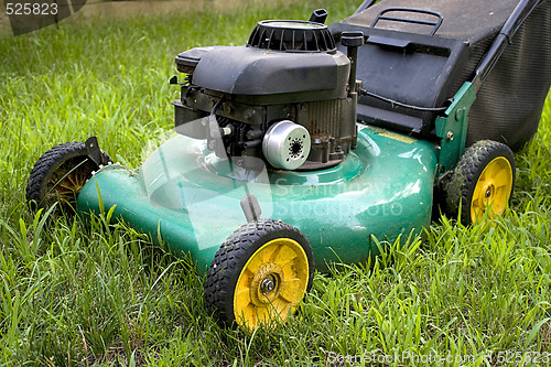 Image of Green Lawn Mower