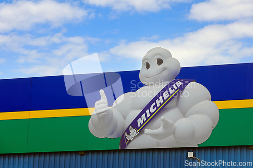 Image of Michelin Man of Michelin Tire Company