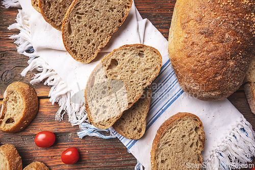 Image of Homemade sourdough bread