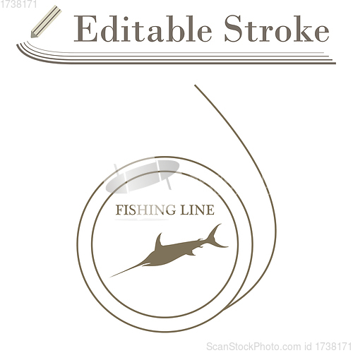 Image of Icon Of Fishing Line