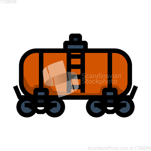 Image of Oil Railway Tank Icon