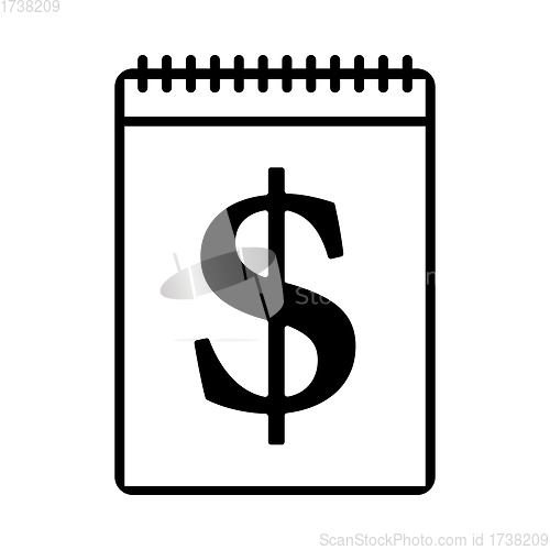 Image of Dollar Calendar Icon