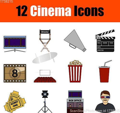 Image of Cinema Icon Set