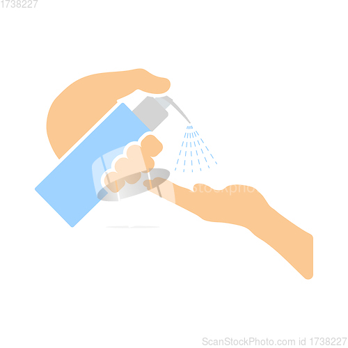 Image of Dispenser Of Liquid Soap Icon