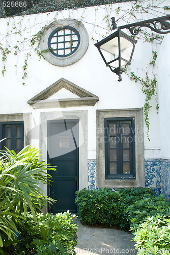 Image of Entrance of old house