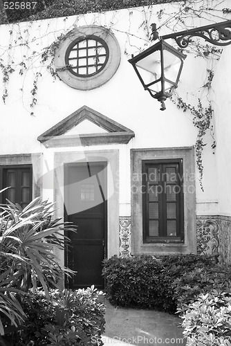 Image of Entrance of old house