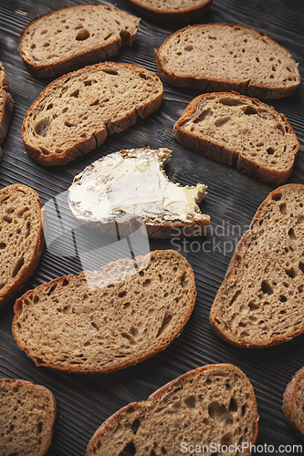 Image of Artisan bread slices