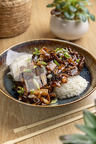 Image of Delicious beef stir fry with vegetables