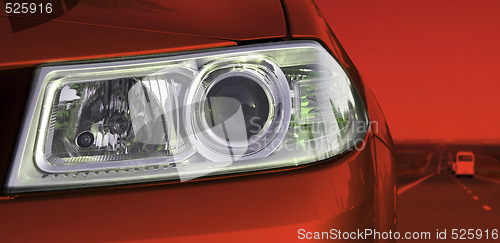 Image of Car headlight